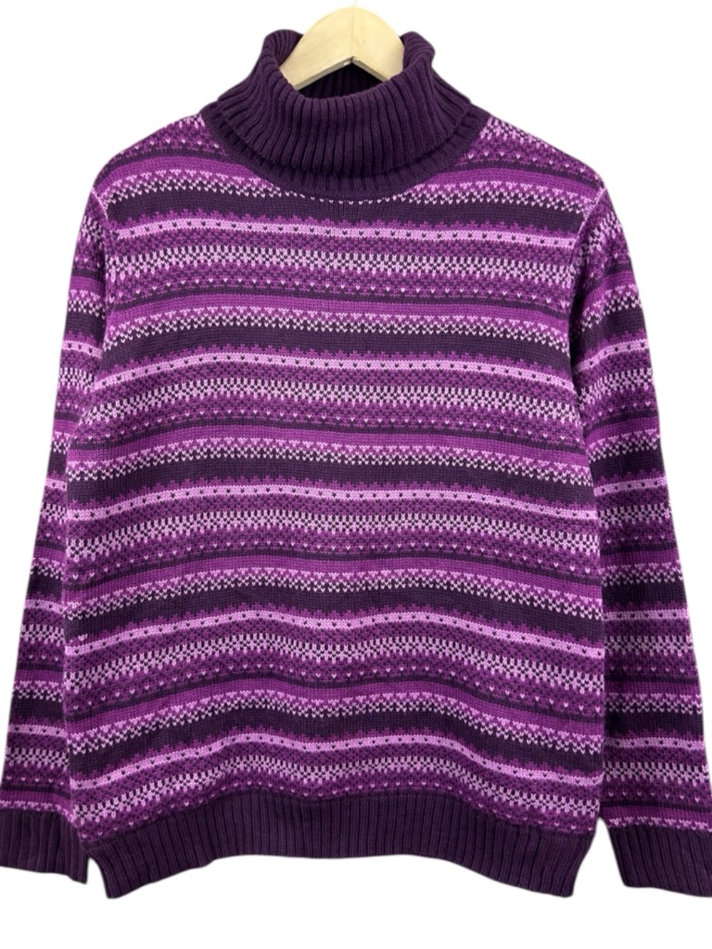 Penmans Vintage Knit Patterned Sweater Size Medium